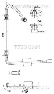Hochdruck-/Niederdruckleitung, Klimaanlage