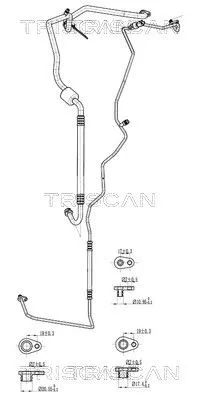 Hochdruck-/Niederdruckleitung, Klimaanlage