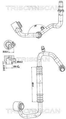 Hochdruck-/Niederdruckleitung, Klimaanlage