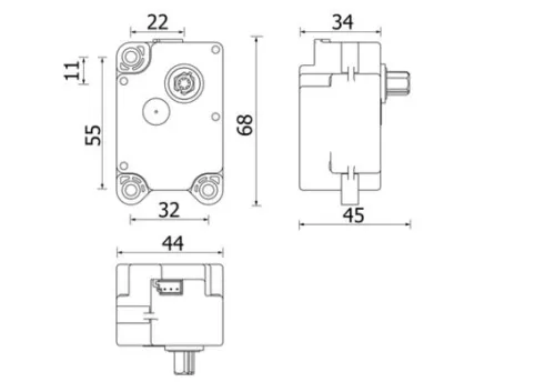 Stellelement, Mischklappe