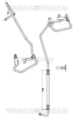 Hochdruck-/Niederdruckleitung, Klimaanlage