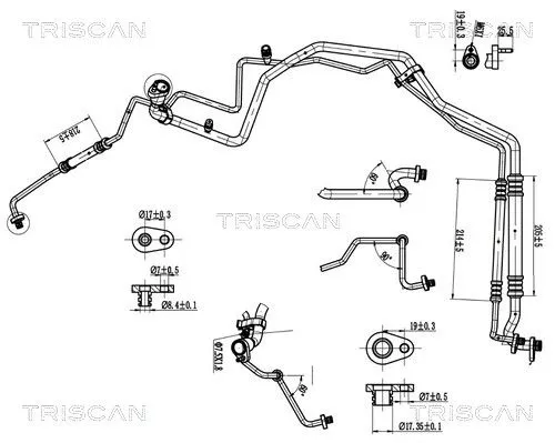 Hochdruck-/Niederdruckleitung, Klimaanlage