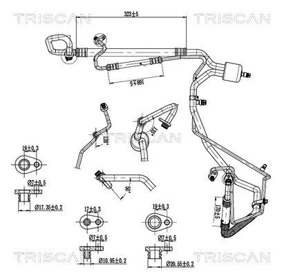 Hochdruck-/Niederdruckleitung, Klimaanlage
