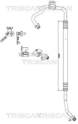 Hochdruck-/Niederdruckleitung, Klimaanlage