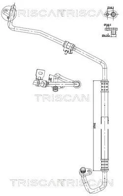 Hochdruck-/Niederdruckleitung, Klimaanlage