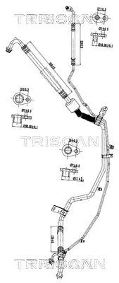 Hochdruck-/Niederdruckleitung, Klimaanlage