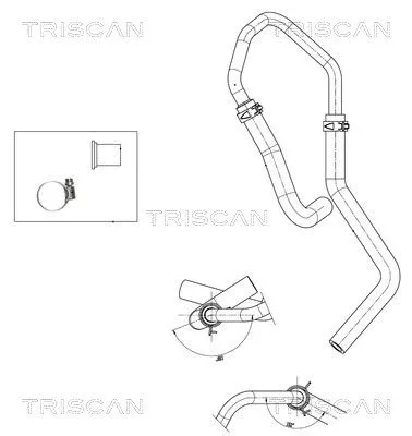 Hydraulikschlauch, Lenkung