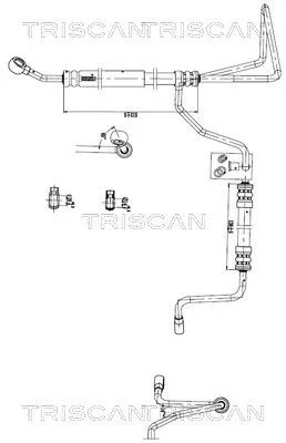 Hydraulikschlauch, Lenkung