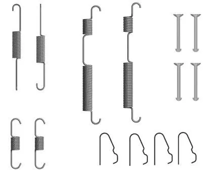 Zubehörsatz, Bremsbacken