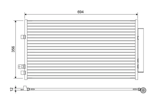 Kondensator, Klimaanlage