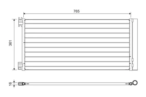 Kondensator, Klimaanlage