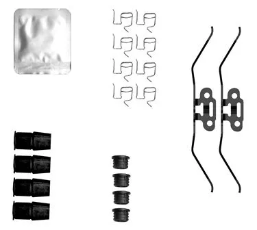 Zubehörsatz, Scheibenbremsbelag