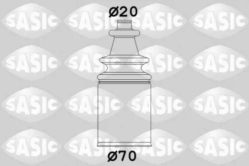 Faltenbalgsatz, Antriebswelle