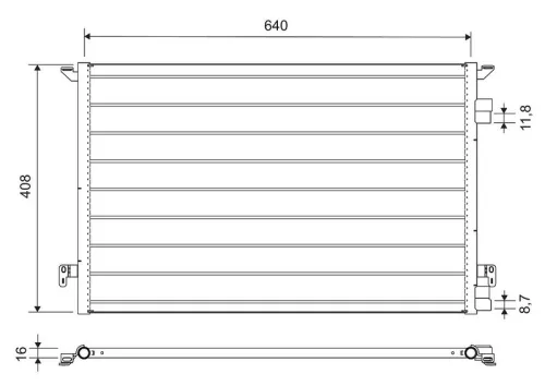 Kondensator, Klimaanlage