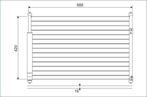 Kondensator, Klimaanlage