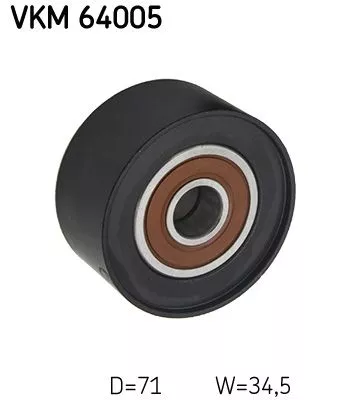 Umlenk-/Führungsrolle, Keilrippenriemen