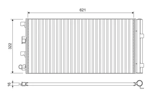 Kondensator, Klimaanlage
