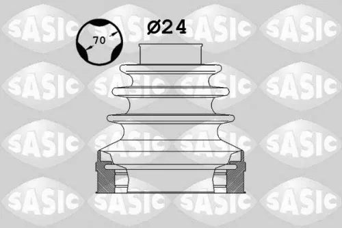 Faltenbalgsatz, Antriebswelle