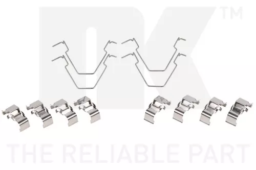 Zubehörsatz, Scheibenbremsbelag