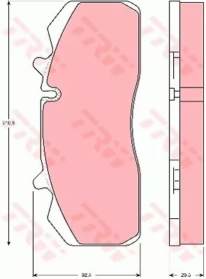 Bremsbelagsatz, Scheibenbremse