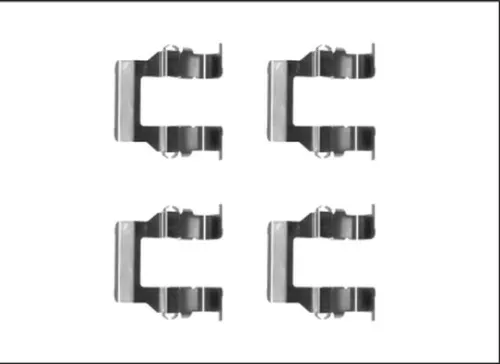 Zubehörsatz, Scheibenbremsbelag