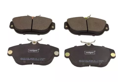 Bremsbelagsatz, Scheibenbremse