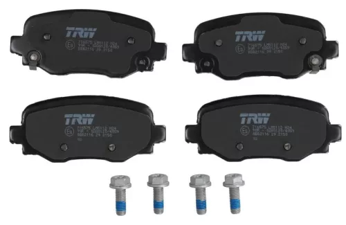 Bremsbelagsatz, Scheibenbremse